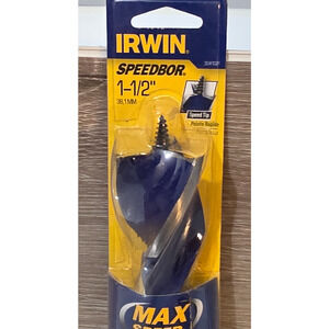 IRWIN SPEEDBOR 1 1/2" Tri-Flute Bit New